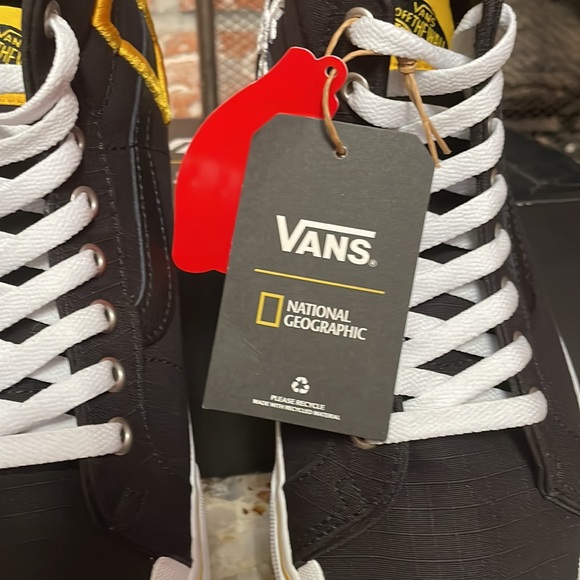 Vans Sk8 Hi Reissue 13 National Geographic logo limited edition - Picture 4 of 12